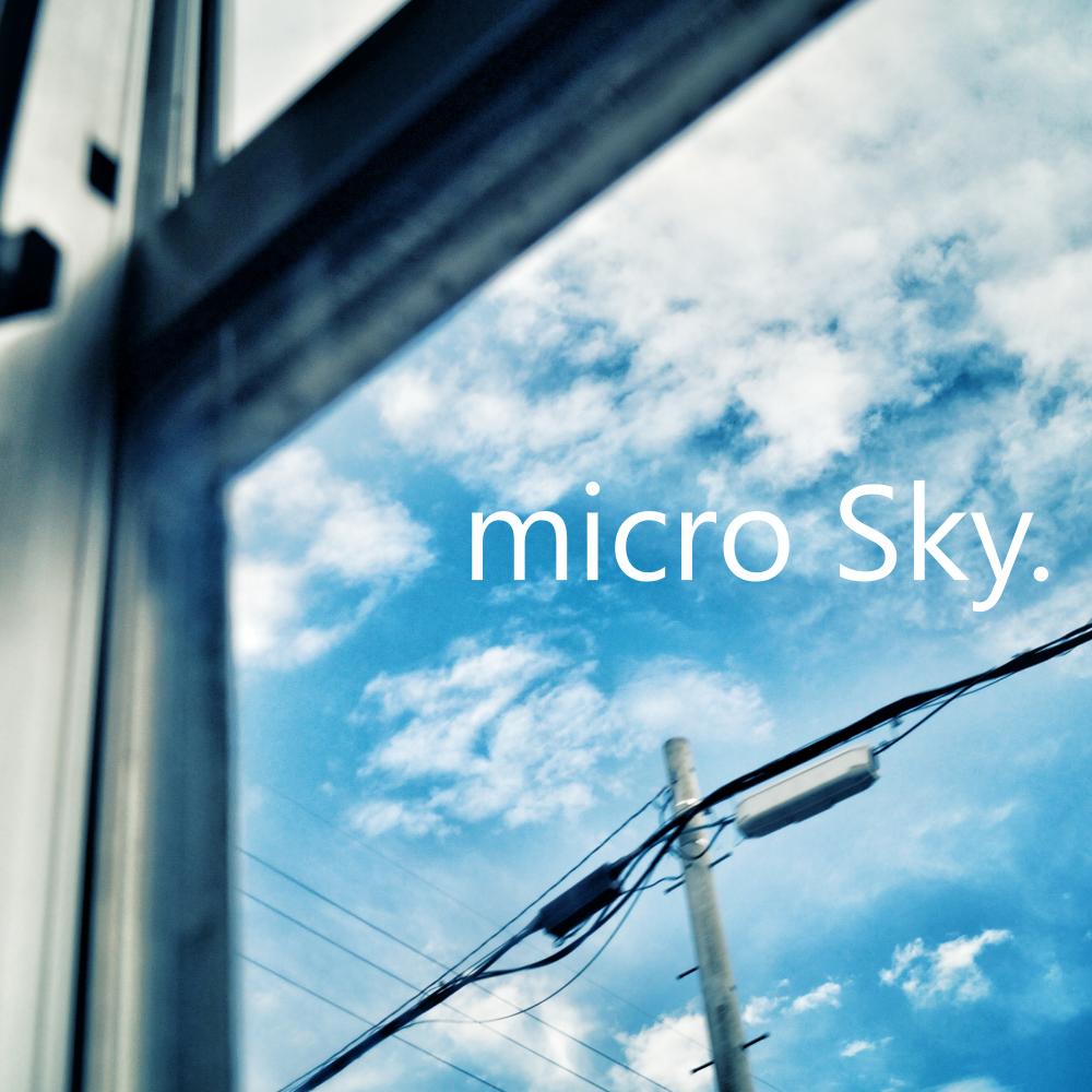 1st Instrumental Album「micro Sky.」